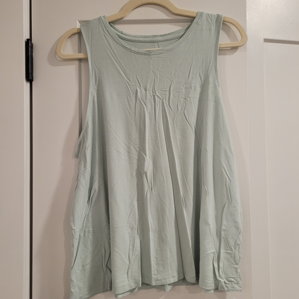 a new day Mint Green Muscle Tee